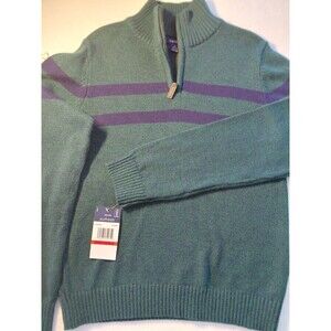 NWT- IZOD Sweater Quater Zip